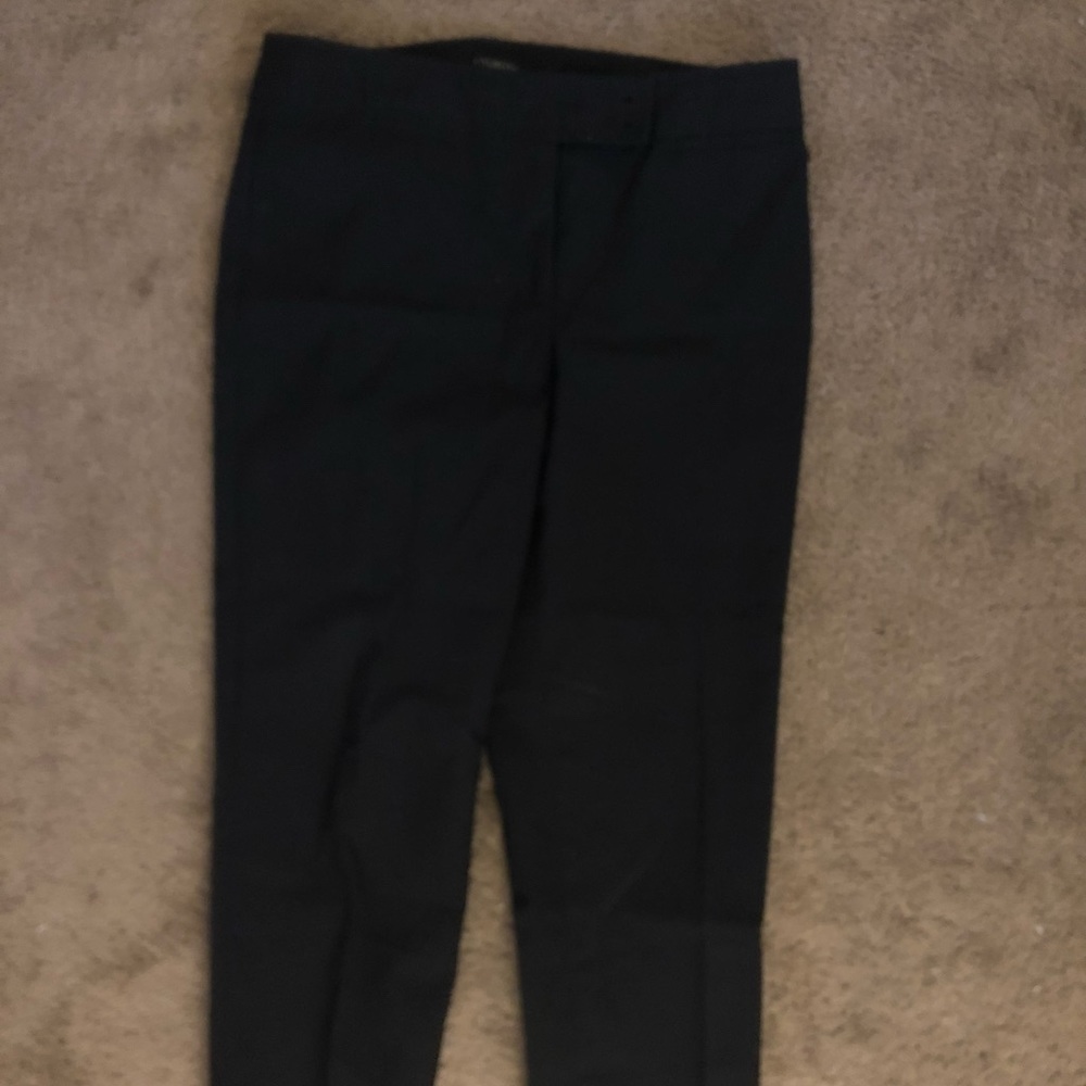 Black Crop Pants